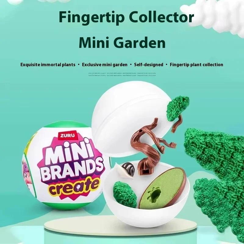 MGA Mini 5 Mnins Inside Teapot Candle Vase Miniverse Mini Plant Ornaments Micro-Landscape Diy Toys Gift Christmas Gift