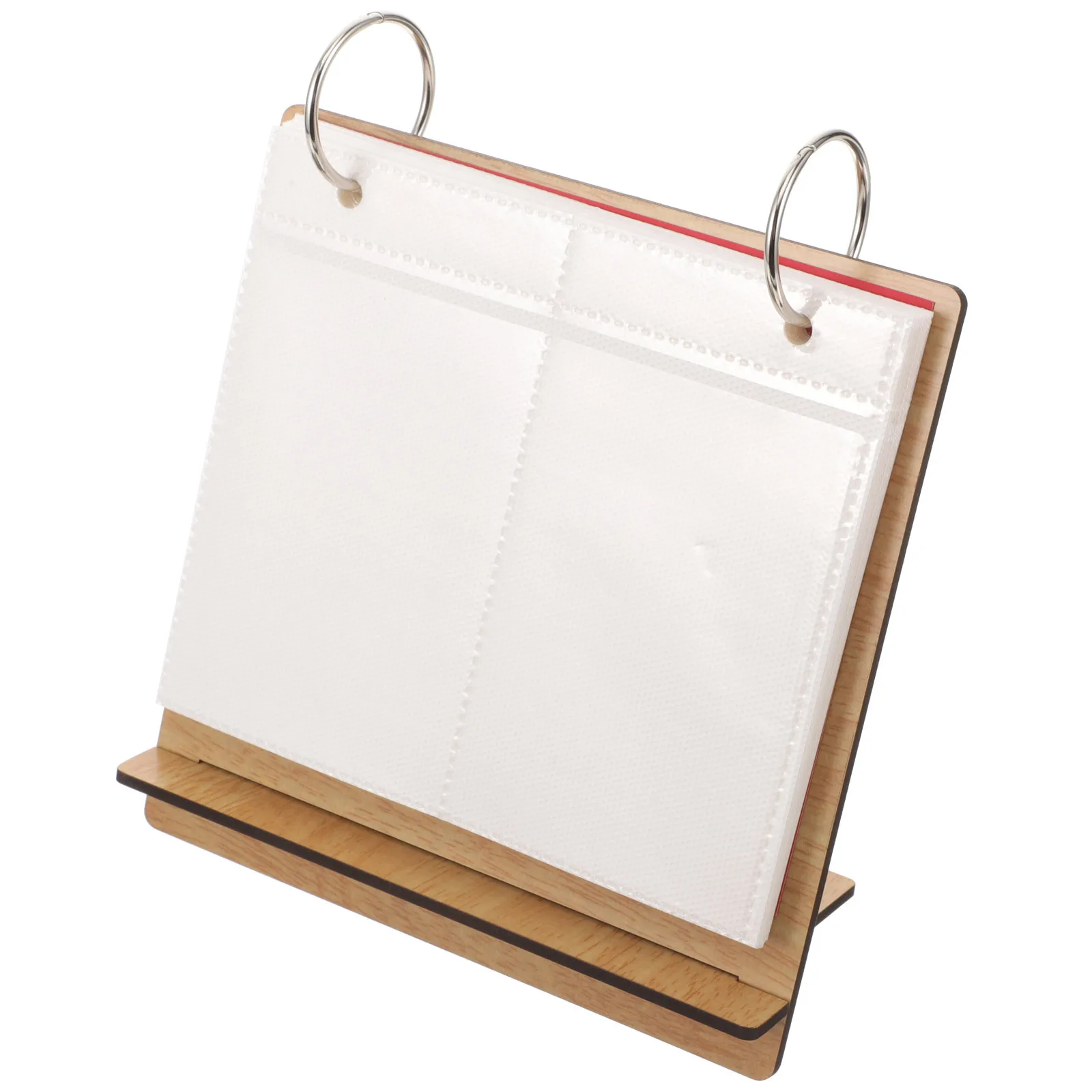 Autocollants artistiques Style calendrier de bureau, Mini cadre Photo, support d'affichage pour Salon de manucure, outils d'organisation, Album d'autocollants pour ongles