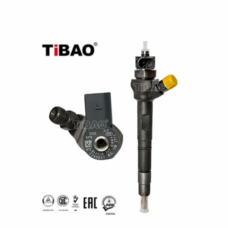 TiBAO Original Manufacturer Auto Fuel Injector for  A3 VW Beetle Golf Jetta Seat Skoda 2.0 TDI 03L130277J 0445110369