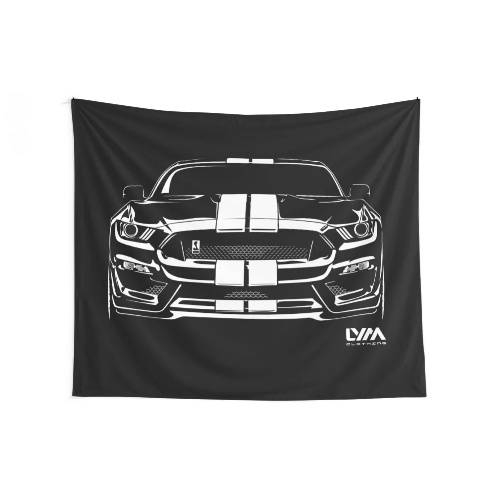 2015-2020 Ford Mustang S550 GT350 Tapestry Wall Hangings Decoration Room Decorating Aesthetic Bedroom Decor Aesthetic Tapestry