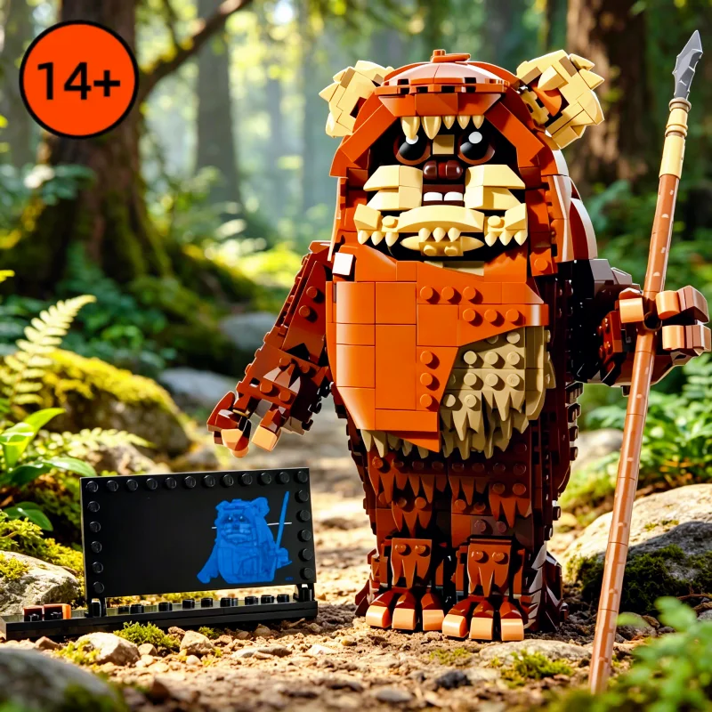 

2026 New Space Theme Figure Assembling Bricks 1010Pcs Educational Handcraft Model 75430 Indoor Decor Festival Birthday Gifts