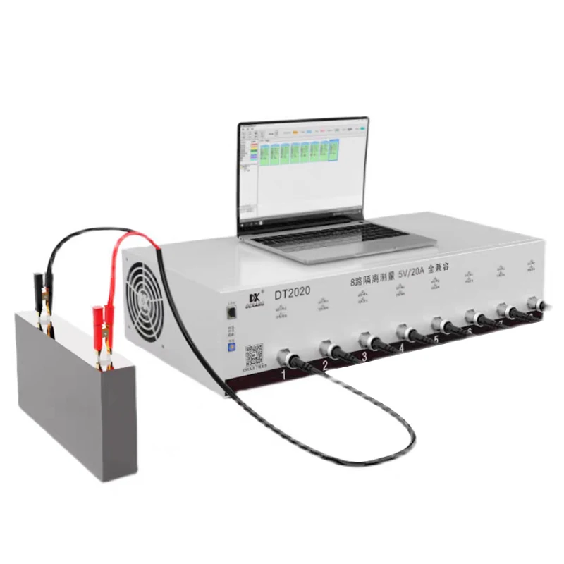 DT2020 5V 20A EV Li-Ion Cell Capacity Grading and Voltage Balancing Charger