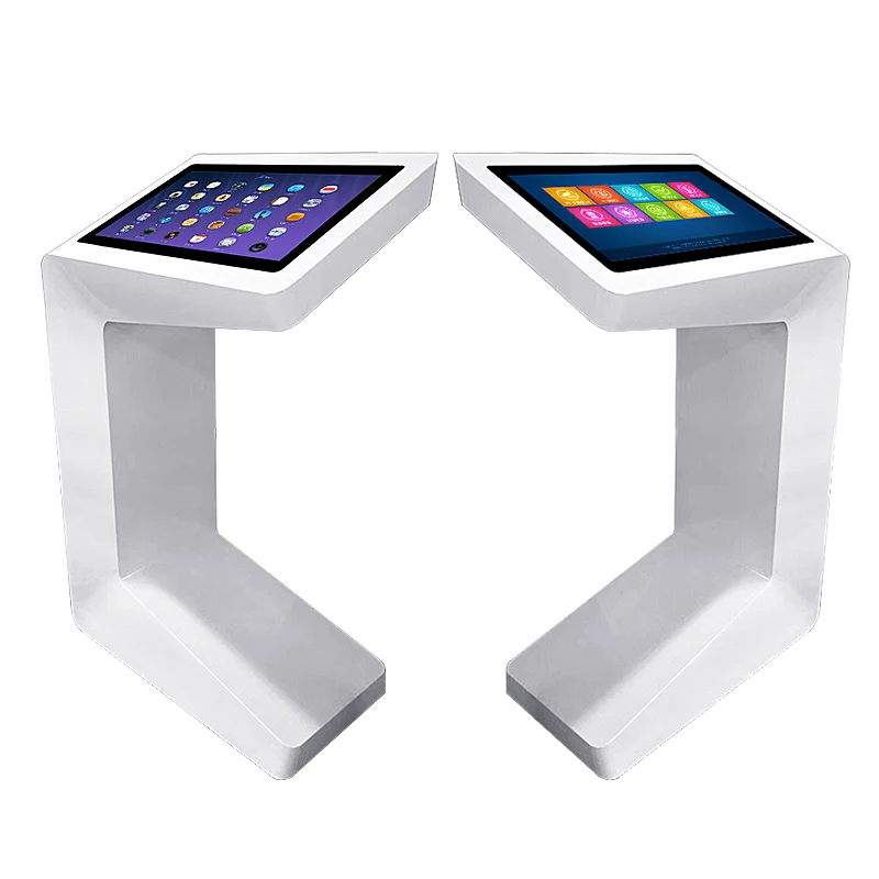 

Signage Information Inquiry Query Guide Kiosk for Bank Mall 27inch Free Standing Self Service Touch Screen Kiosk Digital
