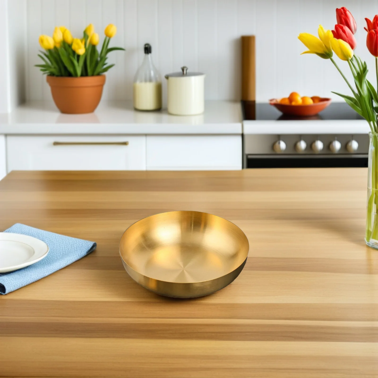 Stainless Steel Ramen 20Oz Large Serving Bowl For Salad Fruit Soup Kitchen Accessories Food Bowl Home Supplies