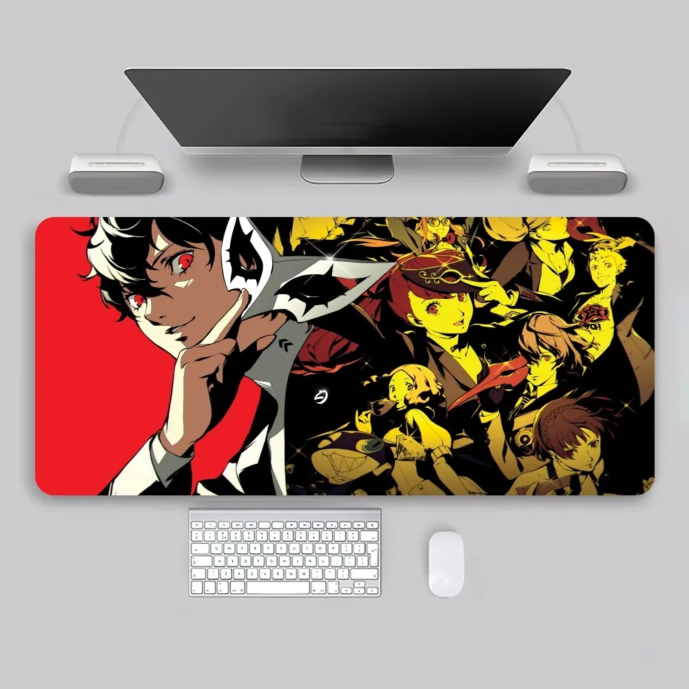 Game P-Persona 5 Cool Royal P5 Mouse Pad Game Office Large PC Keyboard Rubber Big Desk Computer Laptop Table Mousepad