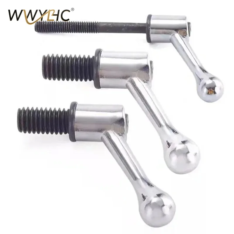 Turret Milling Machine Accessories M8 Milling Machine Handle Spindle Locking Handle Screw M1/2 Workbench Adjustable Handle