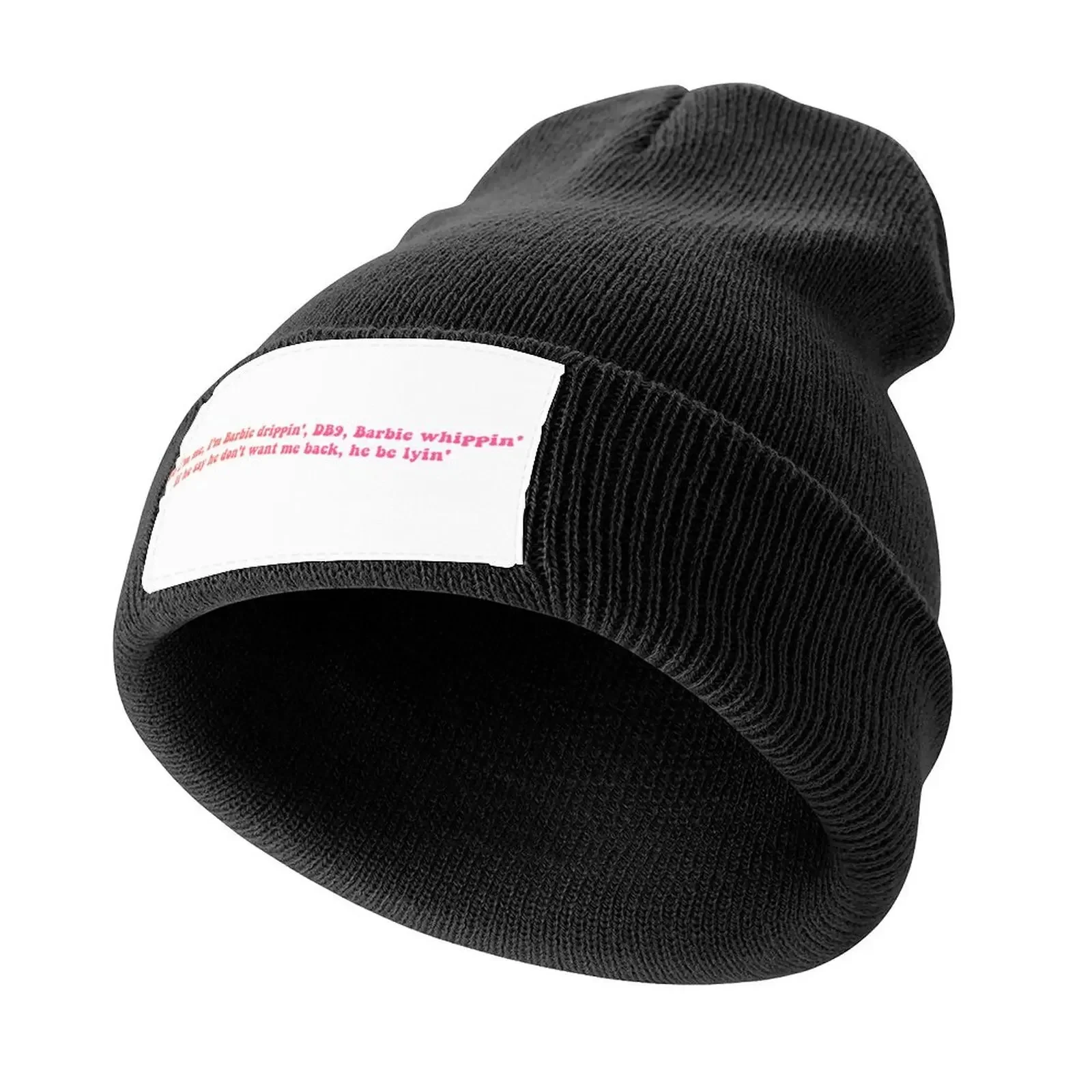 

Nicki Minaj Chun Swae Lyrics Knitted Cap fashionable hard hat tea Hat Sun Hats For Women Men's