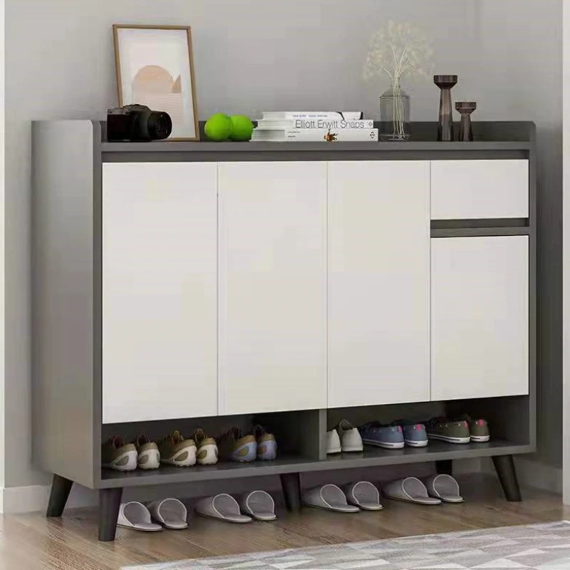 

Vertical Dust Proof Shoes Rack Indoor Assembled Mobile Cabinet Shoes Rack Organizers Storage Porta Scarpe Furniture Living Room