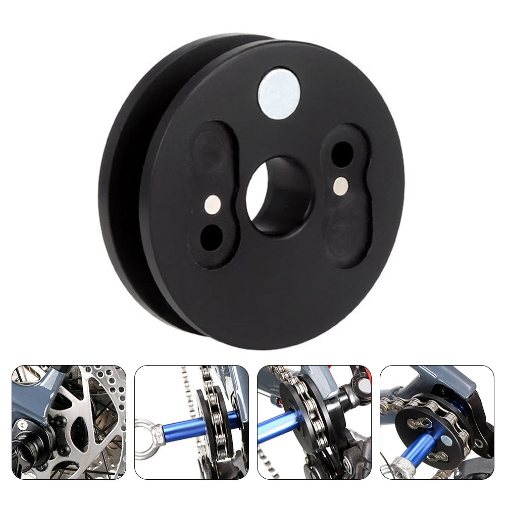 

1pc Bike Tensioner Holder Durable Fixer Tool Magnetic Storage Easy Carry Chain Stopper Virtual Flywheel Chain Regulator Bike