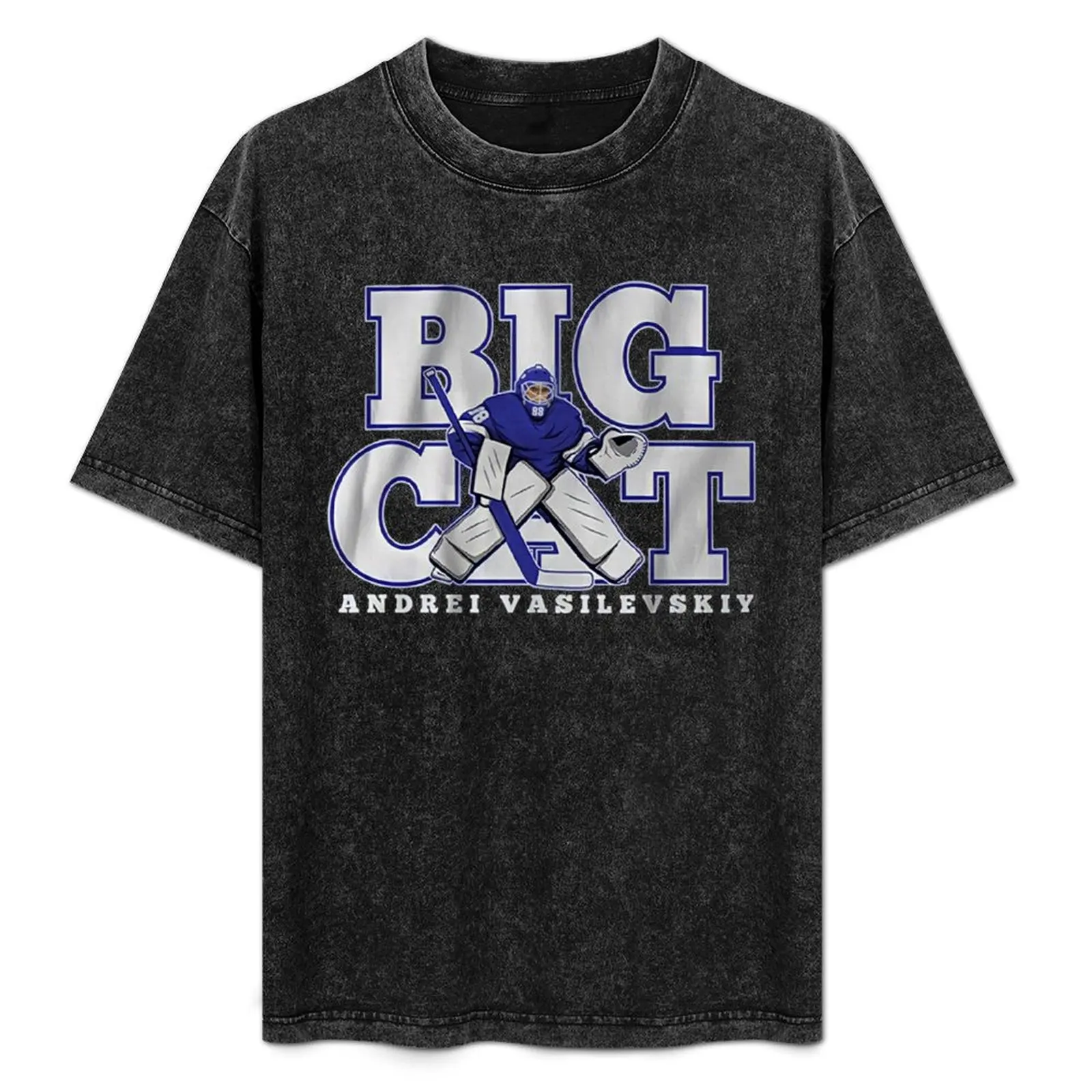 

Big Cat Andrei Vasilevskiy T-Shirt Water Resistant Casual T-Shirt