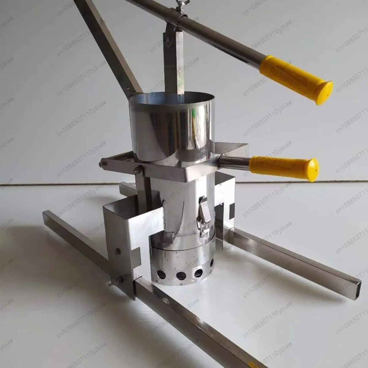 Manual Meatball Frying Machine Steel Fish Ball Maker Former Tool Meat Ball Making Machine Balls Forming Tool