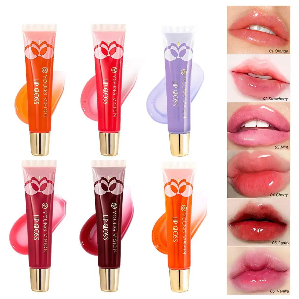 Natural Lip Treatment Series Tinted Lip Balm Lasting Moisturizing Blushes Hydrated Lip Gel Oil Pout Lips Long-acting Lip Care