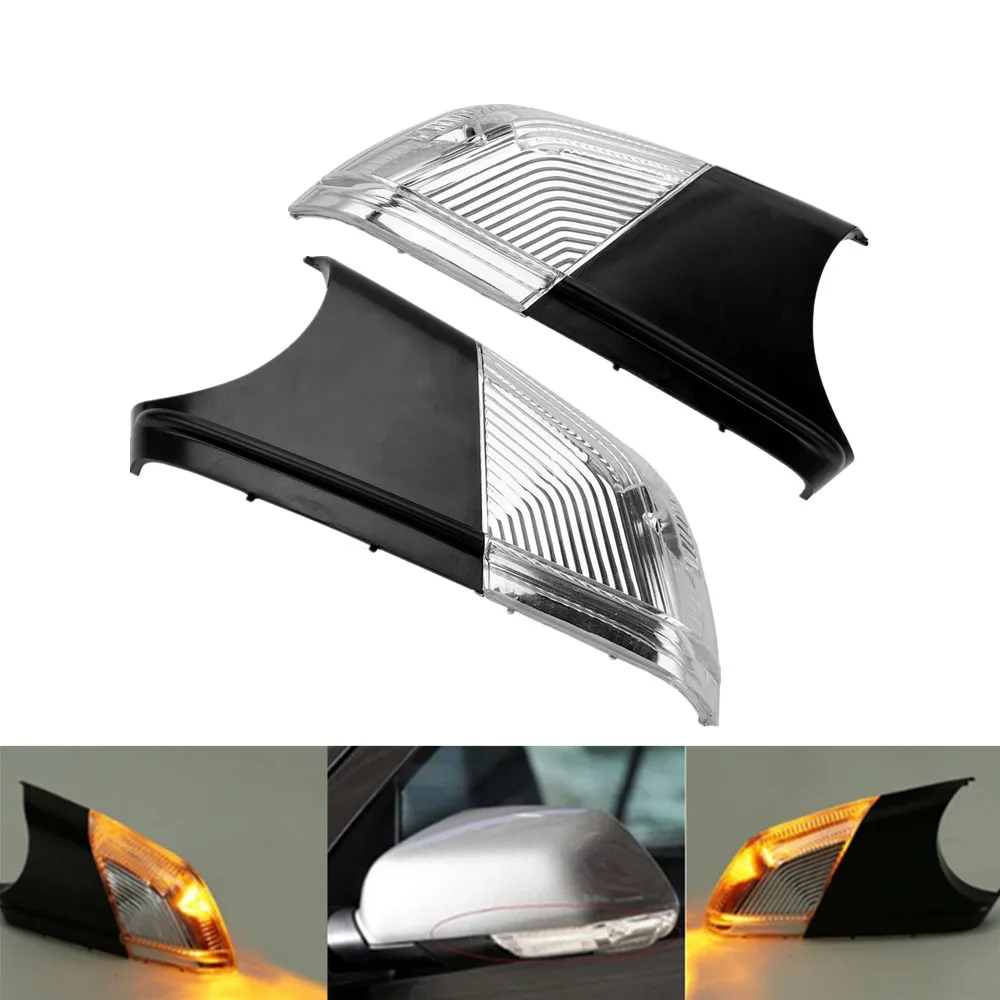 Left Right Side Wing Mirror Indicator Turn Signal Light Lamp 6QD 949 101 6QD 949 102 for Skoda Octavia 2004 2005 2006 2007 2008