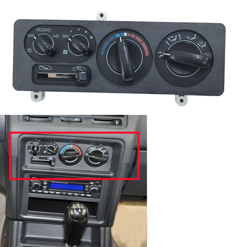 Car Air Conditioning AC Switch Heater Control Knob Control Panel For Mitsubishi Pajero Montero V31 V32 V33 V43 MR218469