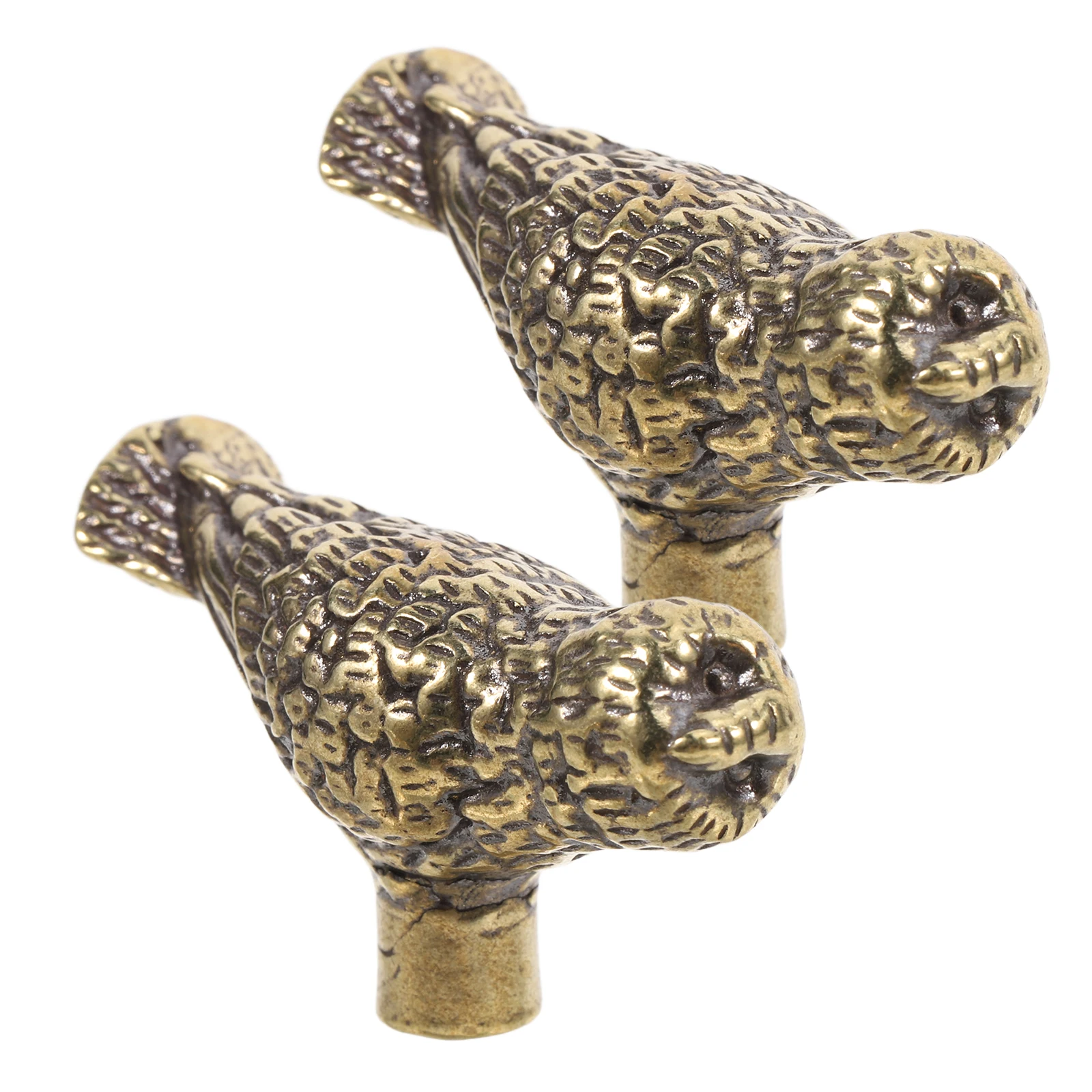 

2pcs Brass Cabinet Pulls Vintage Decorative Drawer Handles For Kitchen Dresser Furniture Kitchen Knobs For Cabinets Hardware