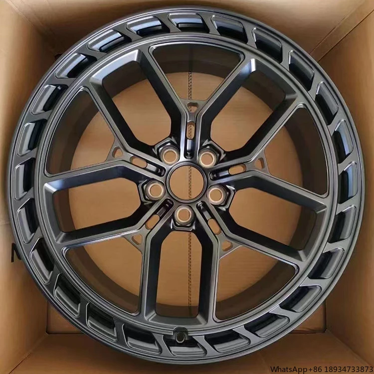 JZ monoblock forged 15 16 17 18 5x165.1 black finished alloy wheel rim for defender wheel