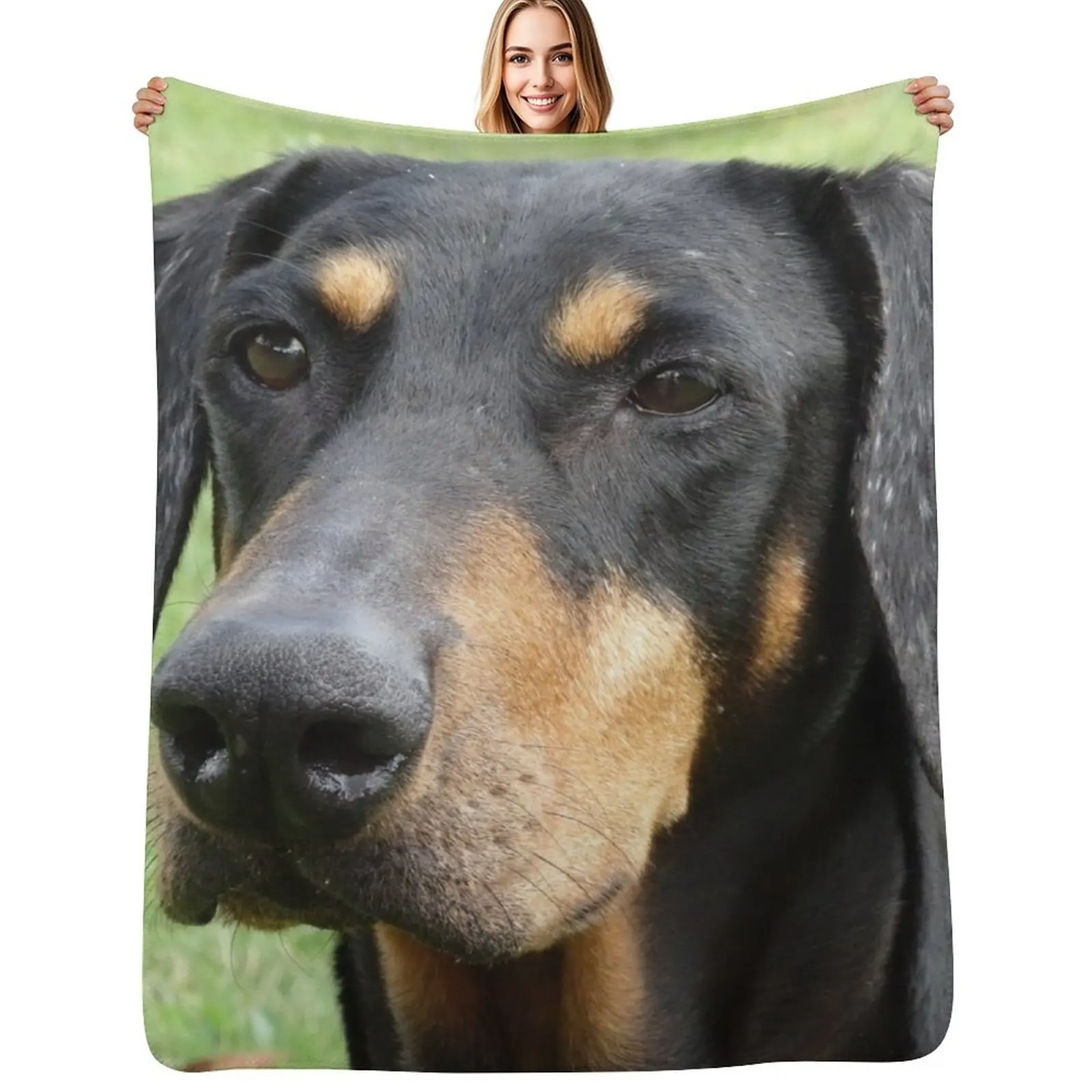 

Doberman Throw Blanket Tourist Bed linens Thin Luxury Designer Blankets