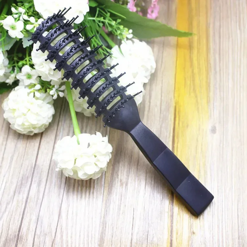 Barberia Professional Anti-Static Hair Comb Brush Hairbrush Massage Salon Hair Care Styling Tool For Men Women Barbershop