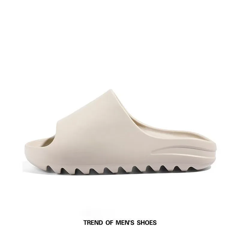 Unisex Summer Slippers Men Women Home Non Slip Bathroom Slides Flops Couple Slippers Outdoor Beach Sandals Simple Shoes