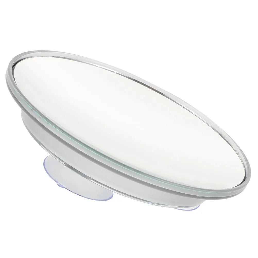 

30X Magnifying Mirror for Bathroom Suction Cup Mount Makeup Mirror Concave Design Sleek Style Wide Perfect for Skin