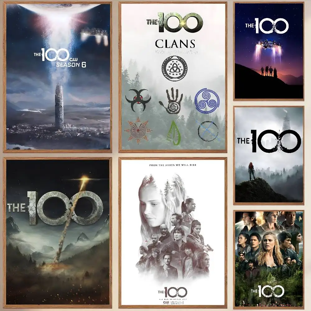 عرض المسلسل التلفزيوني للموسم 100 ملصق الفيلم HD ملصق جداري فني لاصق مقاوم للماء ديكور جمالي لغرفة المعيشة المنزلية.