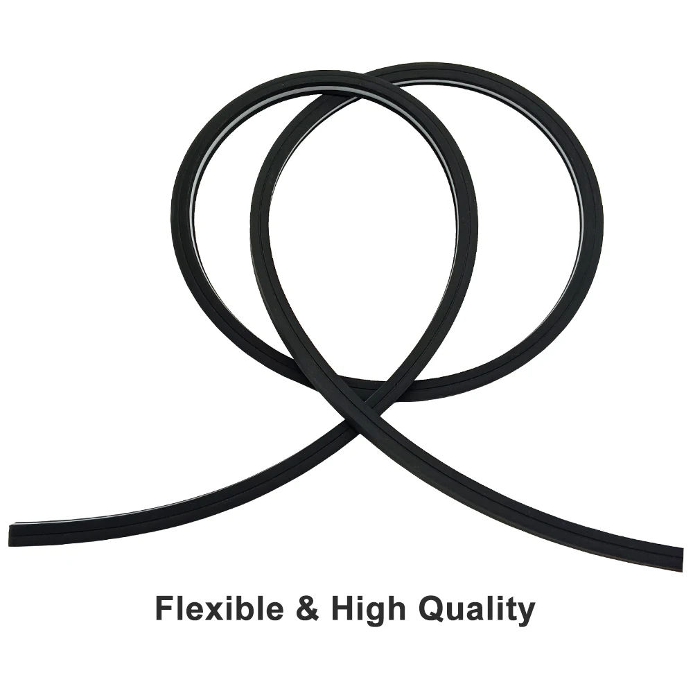 Black Silicone Tube LED Neon Light Flexible Rope Channel Diffuser for WS2811 WS2812B 6-12mm 5050 RGB Outdoor Waterproof Ribbon