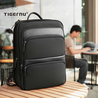 Tigernu Expandable Backpacks For Men 15.6inch Laptop Backpack Male Thin Business Backpacks School Travel Bag College Schoolbag