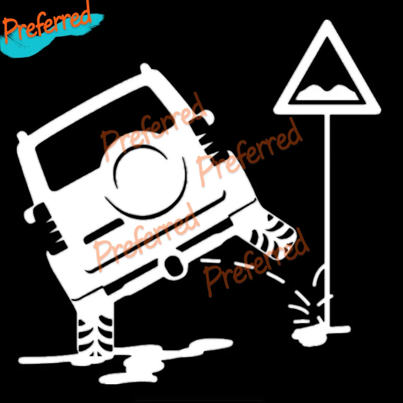 4x4 Off Road Peeing Sticker Decal for Your All Cars Racing Laptop Locomotive Surf Camper Window Bumper