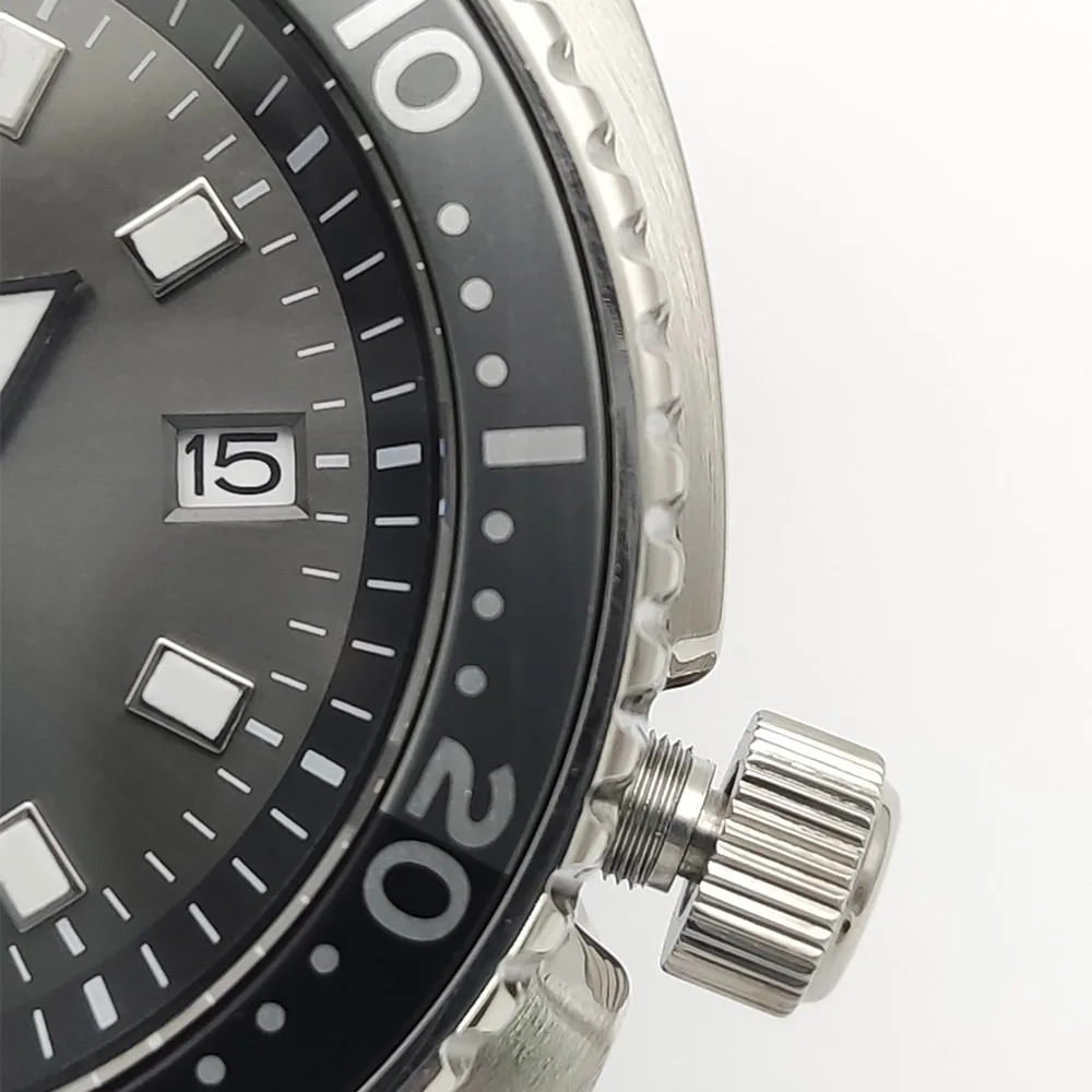 أحدث المألوف 45mm التلقائية الميكانيكية ووتش NH35 حركة رجال الأعمال ووتش C3 سوبر مضيئة