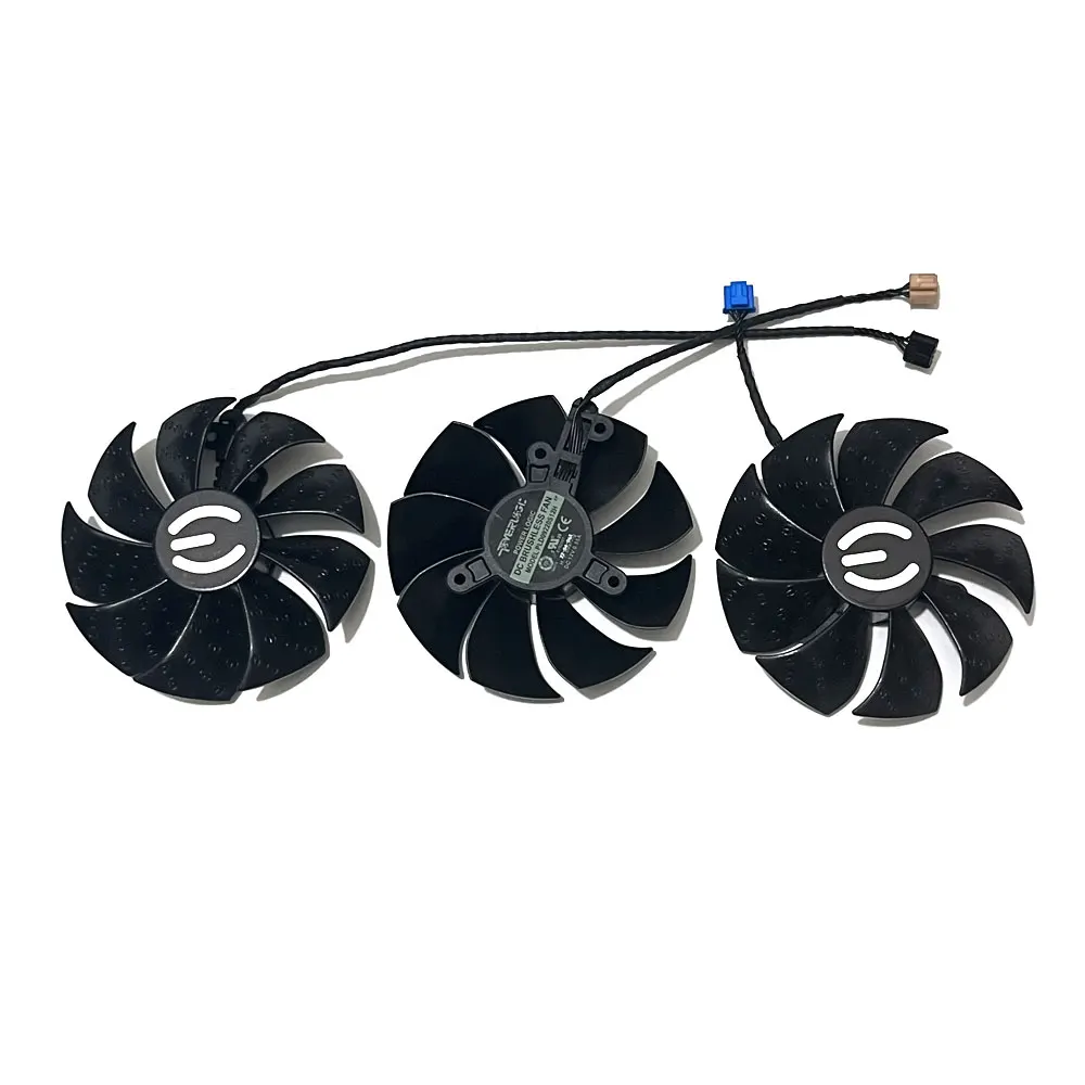 New Original PLD09220S12H T129215SU 87MM 4PIN 12V 0.55A Graphics Card Cooling Fan,For EVGA RTX 3070 3080 3090 BLACK Video Card