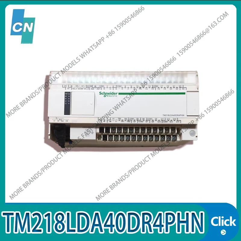 

TM218LDA40DR4PHN Программируемый контроллер ПЛК Б/у Оригинальный внешний вид неповрежденный Функциональный протестирован ОК Быстрая доставка