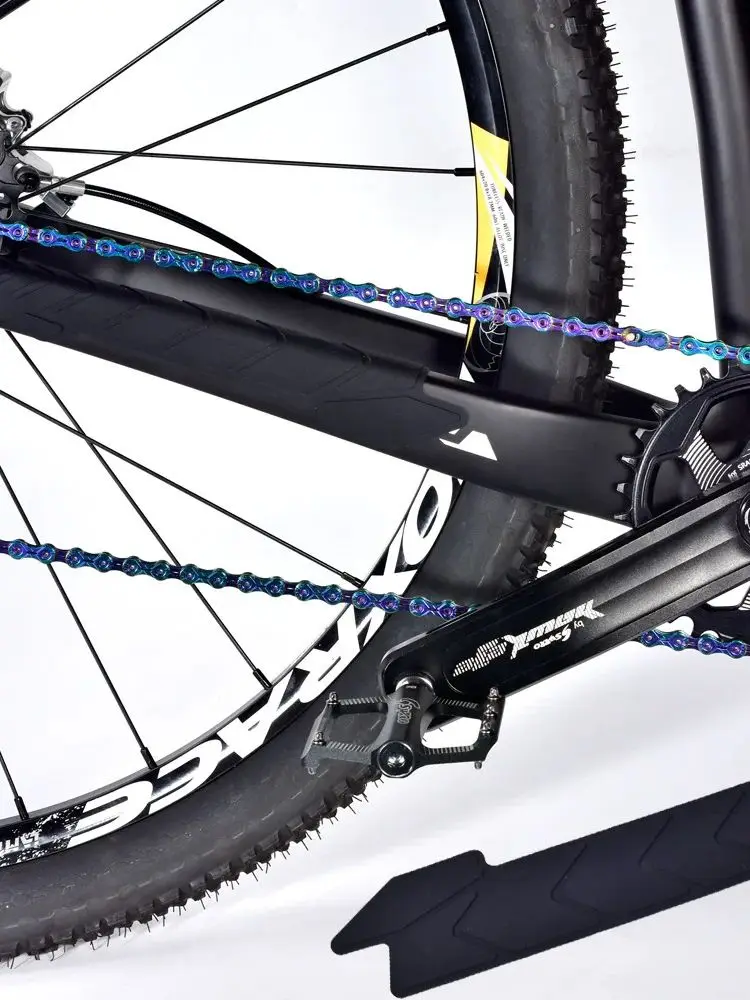 AliExpress 1pc Silicone Bike Chain Sticker Bicycle Frame Protector Chain Guard Sticker Frame Guard Scratch Resistant Protector MTB Accessor