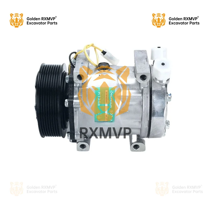 Liebherr 944 Air Conditioning Compressor, Air Conditioning Pump, Air Conditioning Pump Assembly, Refrigeration Pump, Excavator A