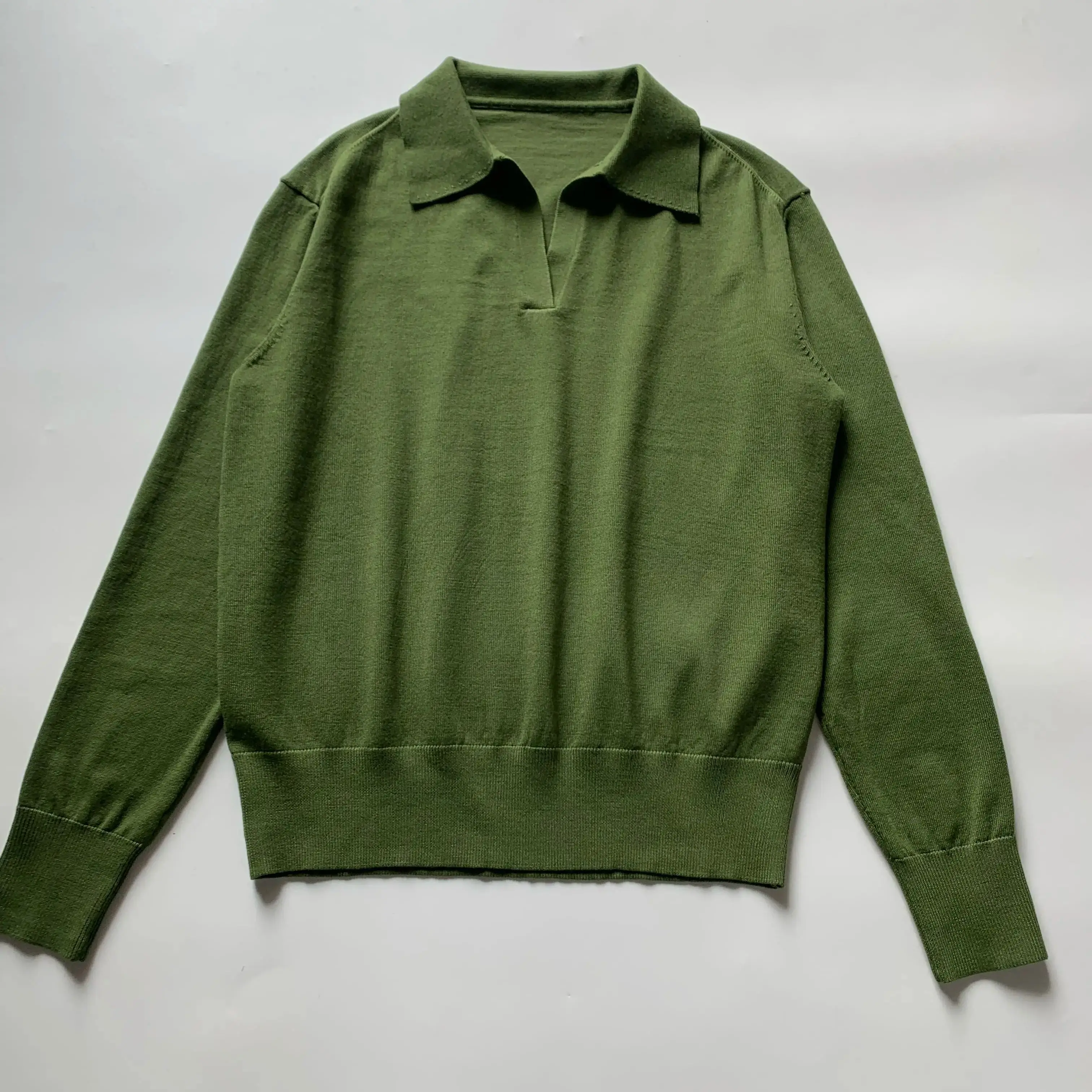 Femmes printemps été polos femmes pulls à manches longues hauts en tricot pour femmes vêtements mince tricot pull Streetwear 2893036