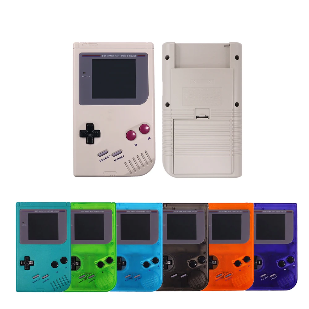 Gbo Shell Behuizing Vervangende Reparatie Case Cover Voor Gameboy Classic Console Met Knoppen Schroevendraaiers