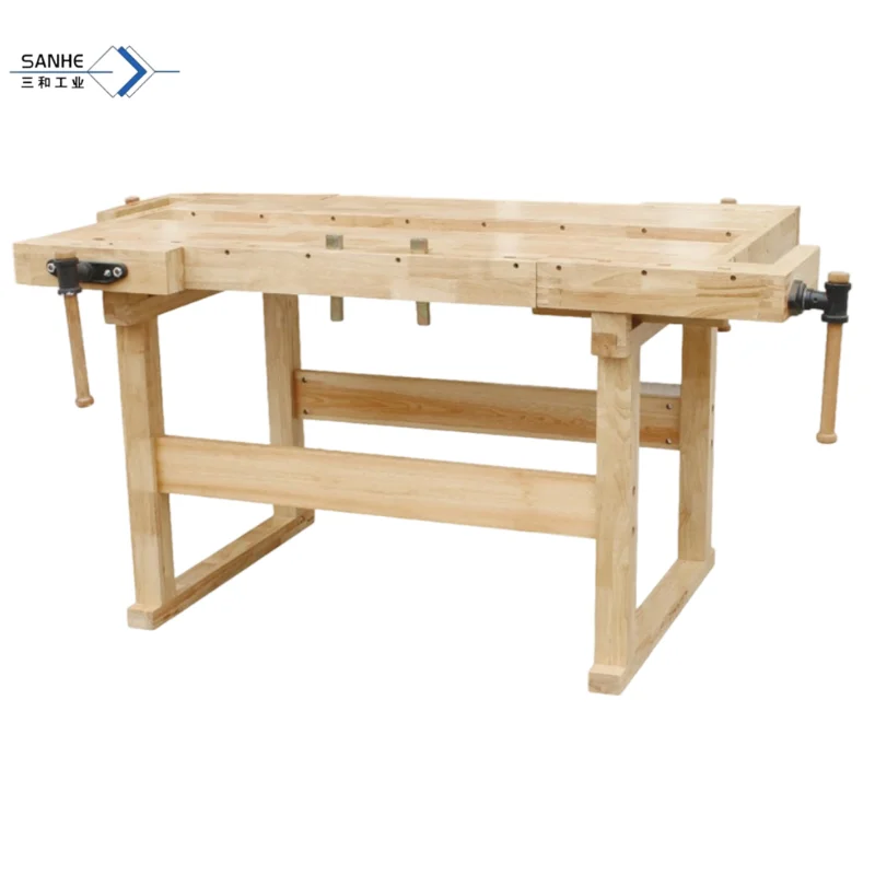 Multi-Function Heavy Duty Workbench Storage Cabinet Easy Operation for Retail Industries Rubber Wood Beech New Malaysia/China
