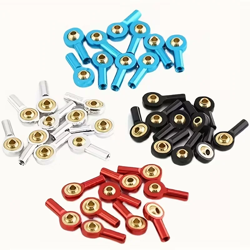 5Pcs High-Precision M2/2.5/3 Aluminum Alloy Ball Joints Steering Link Set for HSP Tamiya CC01/02 1/10 RC Car & Boat SCX10 TRX-4