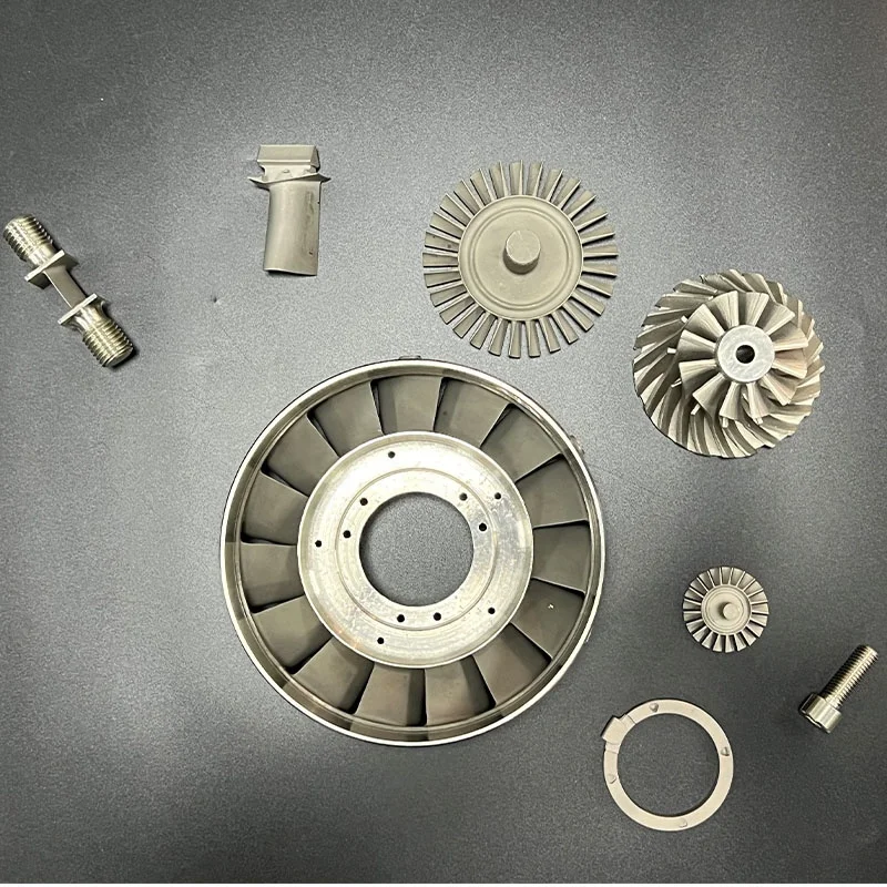 Детали турбокомпрессора Пользовательский насос Фрезерное никелевое рабочее колесо с ЧПУ OEM Обработка турбины с ЧПУ