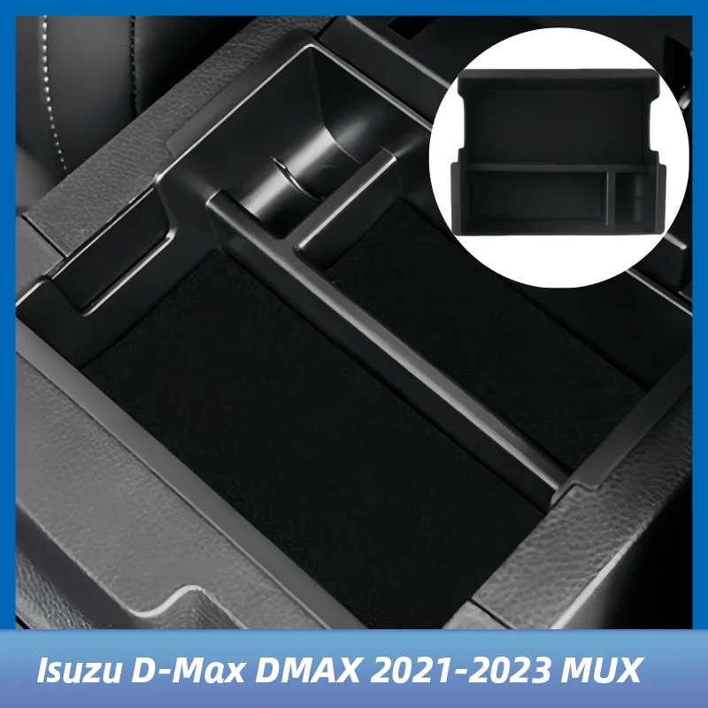 

For Isuzu D-Max 2021 2022 2023 Car Center Console Organizer Tray Armrest Storage Box Car Organizer Accessories