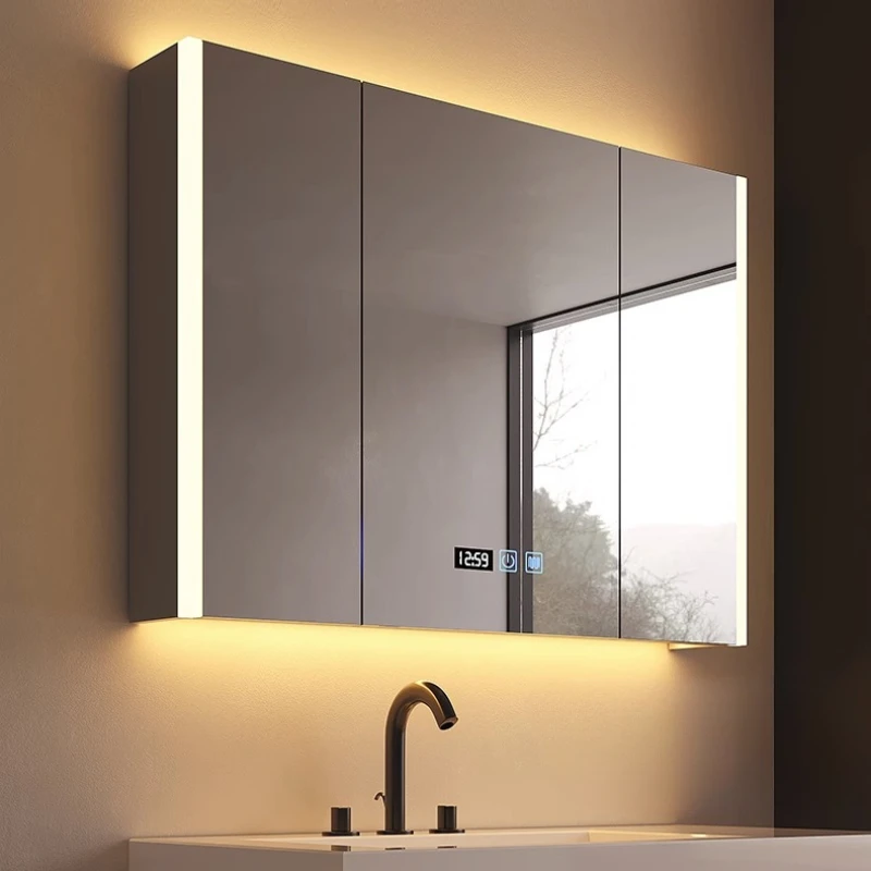 

Jewelry Organizer Woman Vintage Mirror Large Minimalist Armoir Cabinets Bathroom Shelves Dressing Makeup Products Big Boxes Long