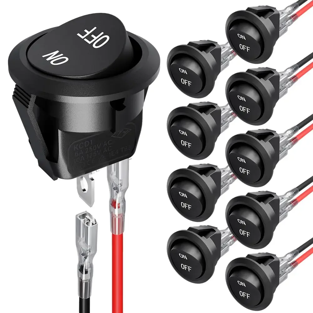 2/5/10Pcs 12V Round…