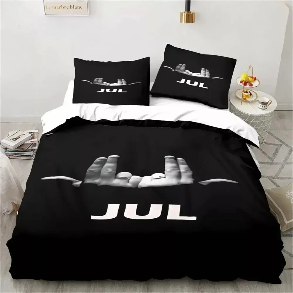 Imagen 3: JuL Funda nórdica Rock star 3D exquisita impresión Digital JuL C'est juego de cama edredón cama decoración del hogar juvenil regalo para niños