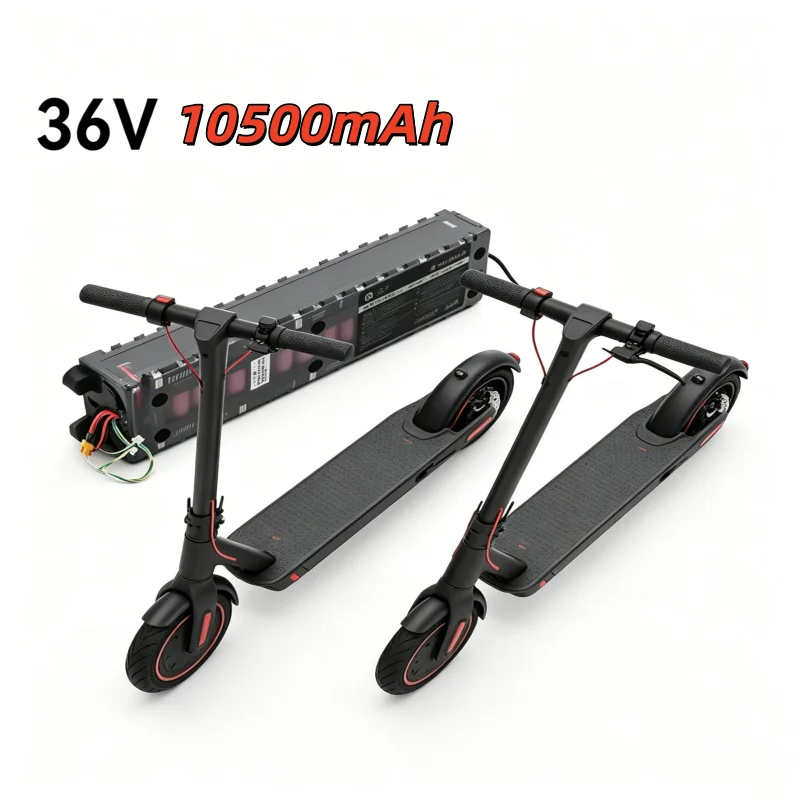 36V 10500mAh Lithium Battery Pack 10S3P for Xiaomi M365 Electric Scooter Waterproof Bluetooth Communication Long Range 30KM