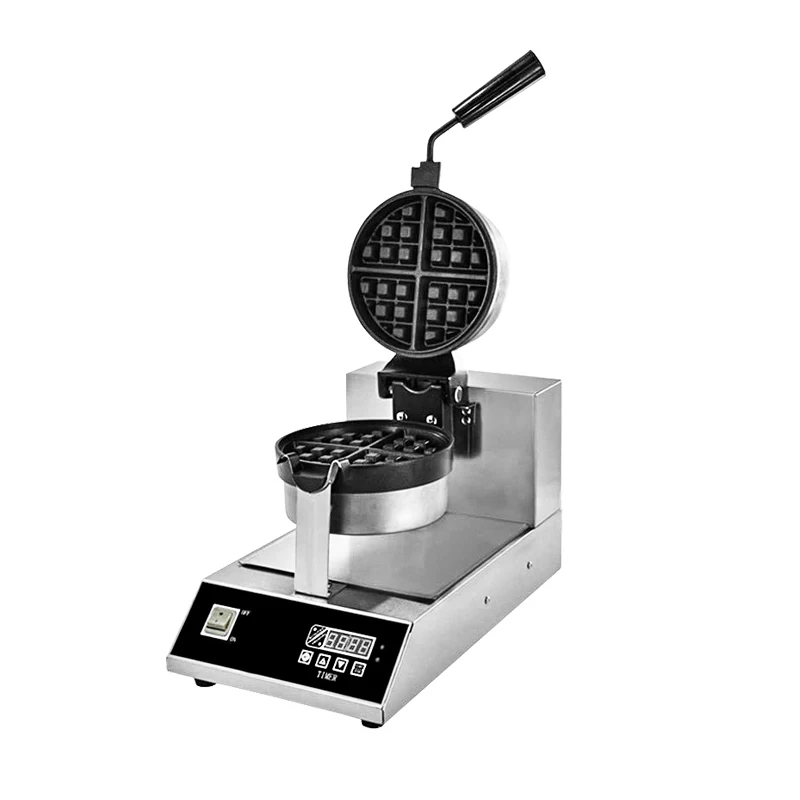 

Electric Rotatable Nonstick Muffin Maker/Egg Waffle Machine/Rotary Waffle Baker For Street Snack Shop Restaurant