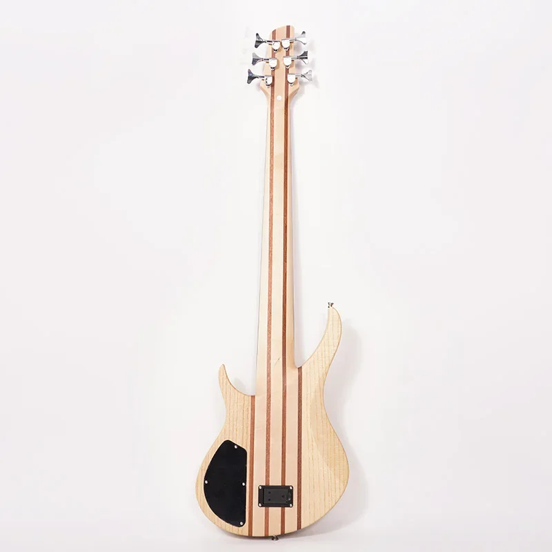 Factory Direct 6 Strings Electric Bass OEM ODM Customized Neck Thru Body Active Pickup 6string 24 Frets Vintage Classical Basses