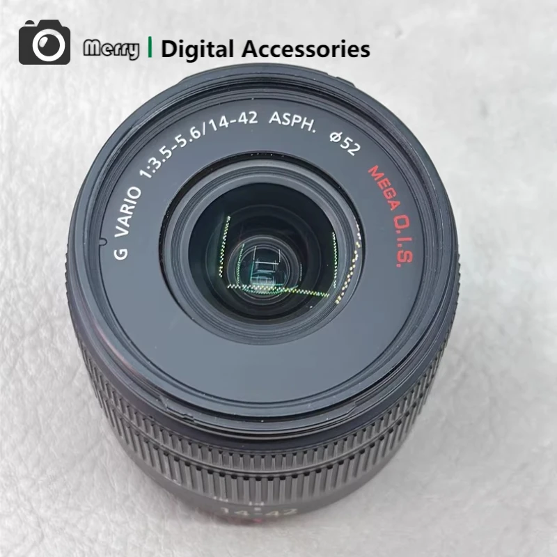 95% New Genuine G Vario 14-42mm F3.5-5.6 Lens for Panasonic M4/3 GH5 GH6 G9 GX9 GF9 Micro Four Thirds Camera