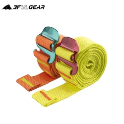 3F UL GEAR 2Pcs Multi-Purpose Outdoor Nylon Strapping Tape Camping Tent Accessories Binding Rope Travelling Hold Luggage Belt