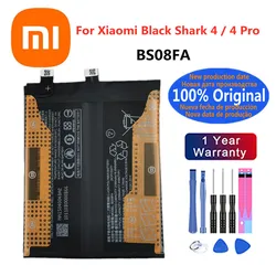 4500mAh BS08FA Original Battery For Xiaomi BlackShark 4Pro Black Shark 4 Pro Phone Replacement Bateria + Tools