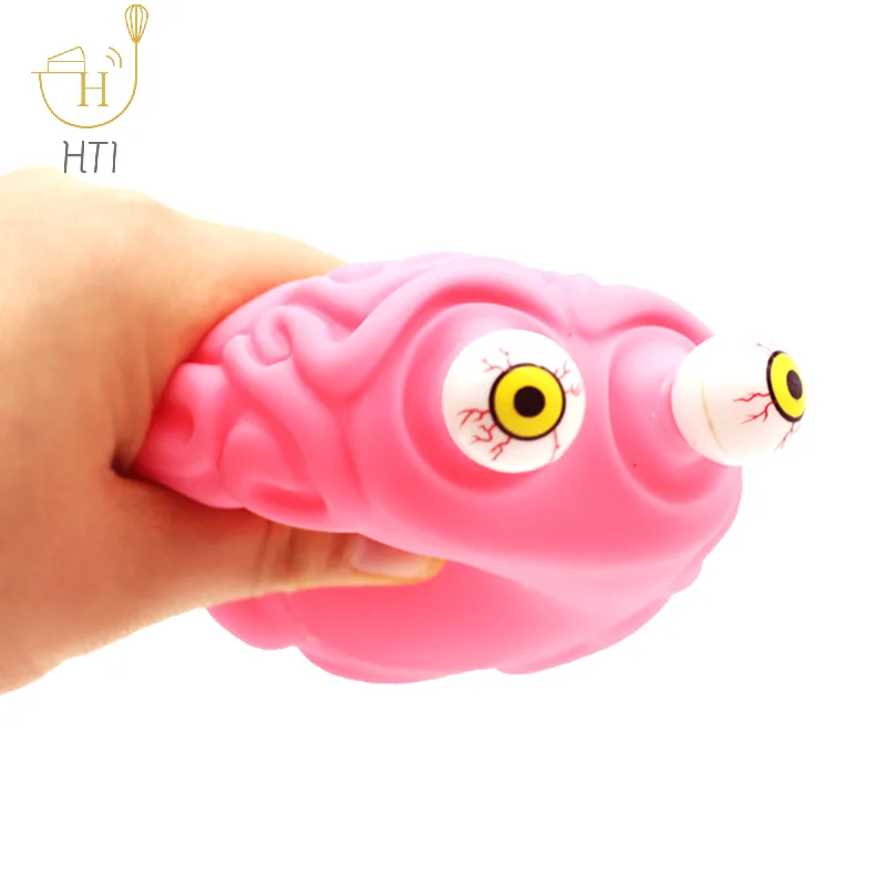 Anti Stress Flippy Brain Squishy Eye Popping Squeeze Fidget Toy Cool Stuff Kids ADHD Autism Anxiety Relief Toy For Kids Adult