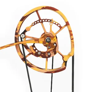 القوس الرماية المركب 30-70 رطل استخدام مزدوج الكرة الفولاذية السهام الكرة الصلب 420 إطارا في الثانية الصيد الصيد اكسسوارات الرماية أعلى 6 مبيعات القوس والسهم 70 رطلا - رقم 2